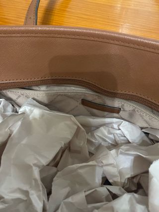 Bolso Michael Kors Marrón Auténtico Poco Uso