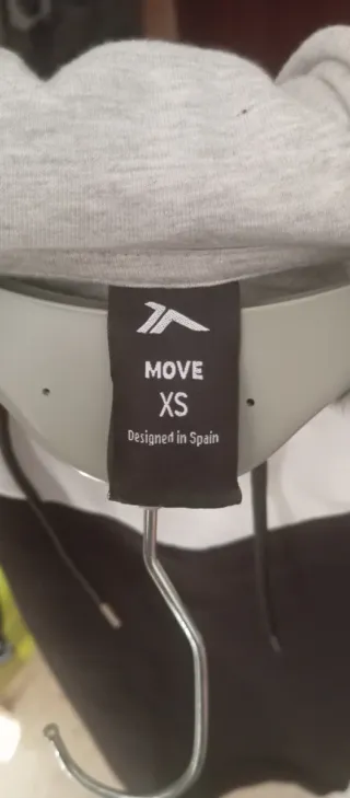 Sudadera con capucha TENTH color negro y gris