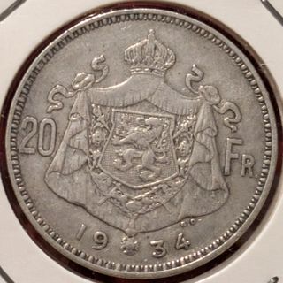 20 Franchi 1934 Albert Koning Belgio