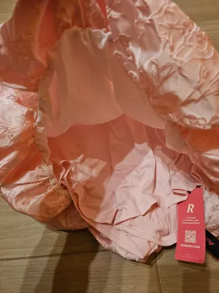 Vestitino rosa a palloncino