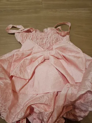 Vestitino rosa a palloncino