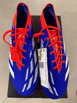 Adidas Predator Elite FG Scarpe Calcio Blu/Rosso