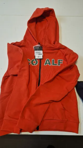 Sudadera Ecoalf Roja Nueva, sin estrenar