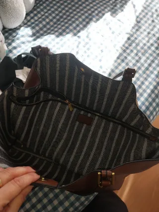 Bolso shopper Zara marrón