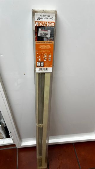 Persiana veneziana in alluminio Viewtex 100x150cm