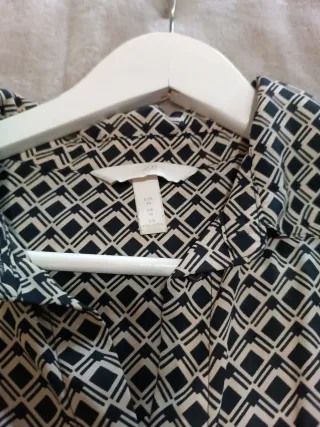 Camisa de vestir estampada