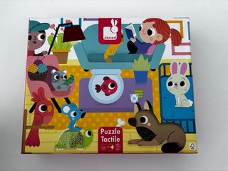 Pack 2 Puzzles Táctiles Janod