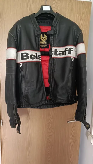 Chaqueta de cuero Belstaff Talla XXL