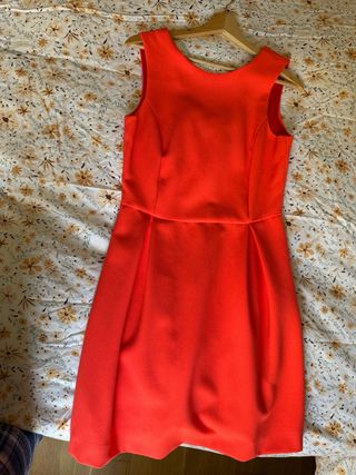 Vestido fiesta IKKS coral