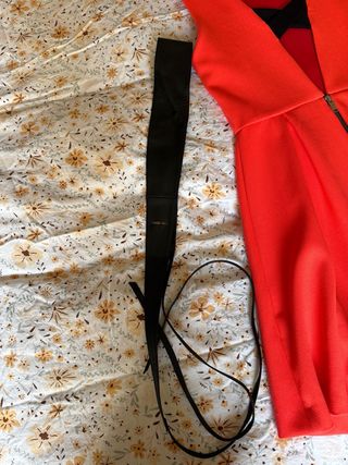 Vestido fiesta IKKS coral