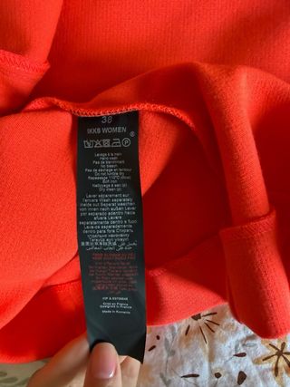 Vestido fiesta IKKS coral