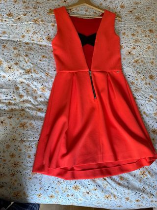 Vestido fiesta IKKS coral