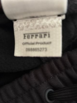 Pantaloni sportivi Ferrari Puma neri XL