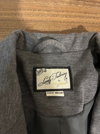 Americana gris Pull and Bear Talla S