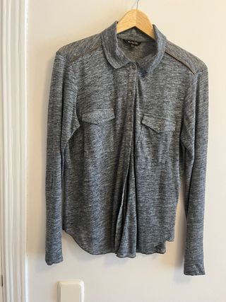 Abrigo de ante marrón