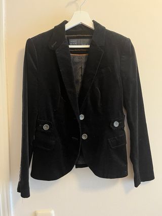 Abrigo de ante marrón