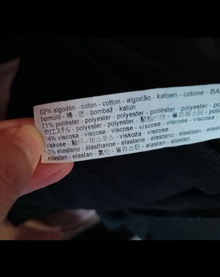 Vestido negro manga 3/4