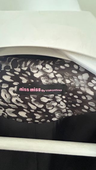 Americana Miss Miss Negra Talla S