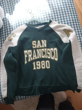 Sudadera Zara San Francisco 1980 Talla S