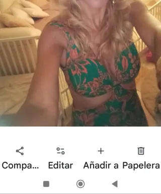 Vestido largo estampado floral