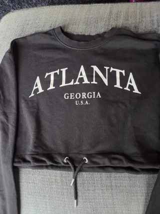 Sudadera Bershka Atlanta Georgia Talla S