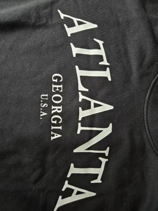Sudadera Bershka Atlanta Georgia Talla S