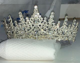 Vestido de Novia Blanco Brillante