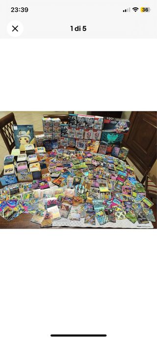 Lotto carte Pokémon