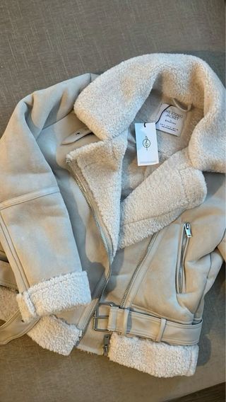 Giacca Stradivarius Beige Taglia M