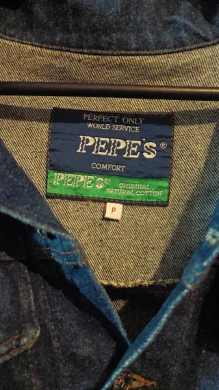 Chaqueta Vaquera Vintage Pepe's Talla L