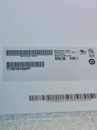 Schermo portatile HD 15.6" B156XTN04.1