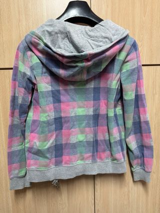 Roxy Sudadera a Cuadros Multicolor