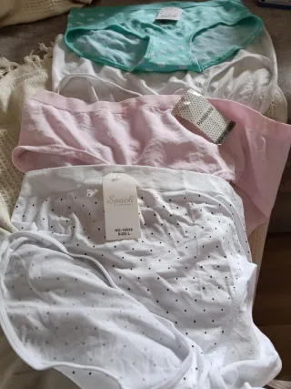 4 Bragas sin costuras Talla XL