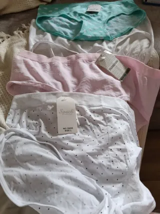 4 Bragas sin costuras Talla XL