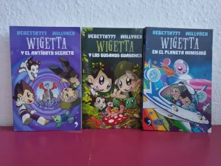 Wigetta, siete de sus libros
