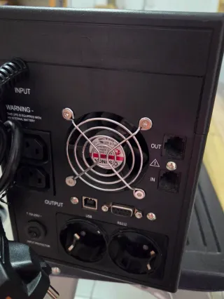 SAI PowerWalker VI 1400VA Negro