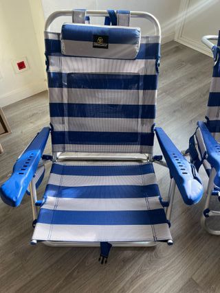 2 Sedie da Spiaggia Pieghevoli