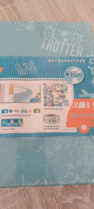 Kit Álbum Foto Globe Trotter Road Trip