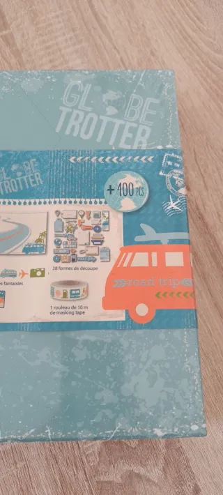 Kit Álbum Foto Globe Trotter Road Trip