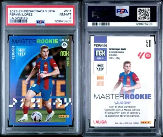 Fermin Lopez 2023-24 Megacracks Rookie PSA 8