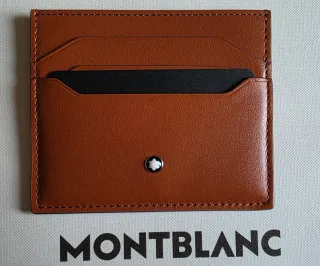 Tarjetero Montblanc 6cc Piel Marrón