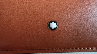 Tarjetero Montblanc 6cc Piel Marrón