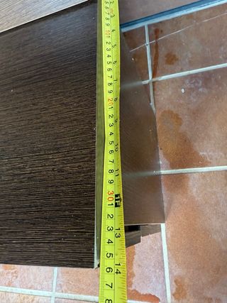 Cabecero madera con mesitas noche