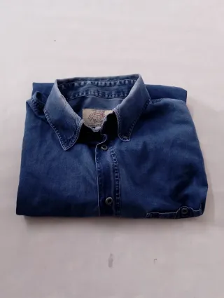 Camisa Armani Jeans, Hombre, Azul