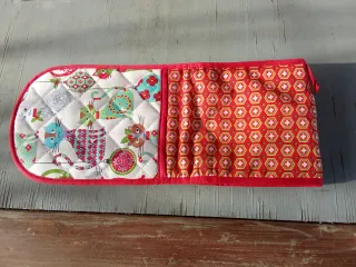 Centrotavola in tessuto multicolor