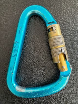 Mosquetón LucKY-v Bloqueo Rosca