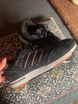 Deportivas Adidas Mujer Negras Rosas