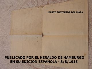 Mapa 1ª Guerra Mundial 1915