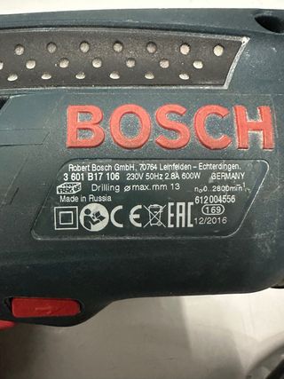 Taladro Bosch GSB 13 RE Profesional 600w