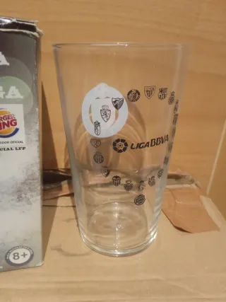 Vaso Getafe CF Burger King LaLiga 15x9cm